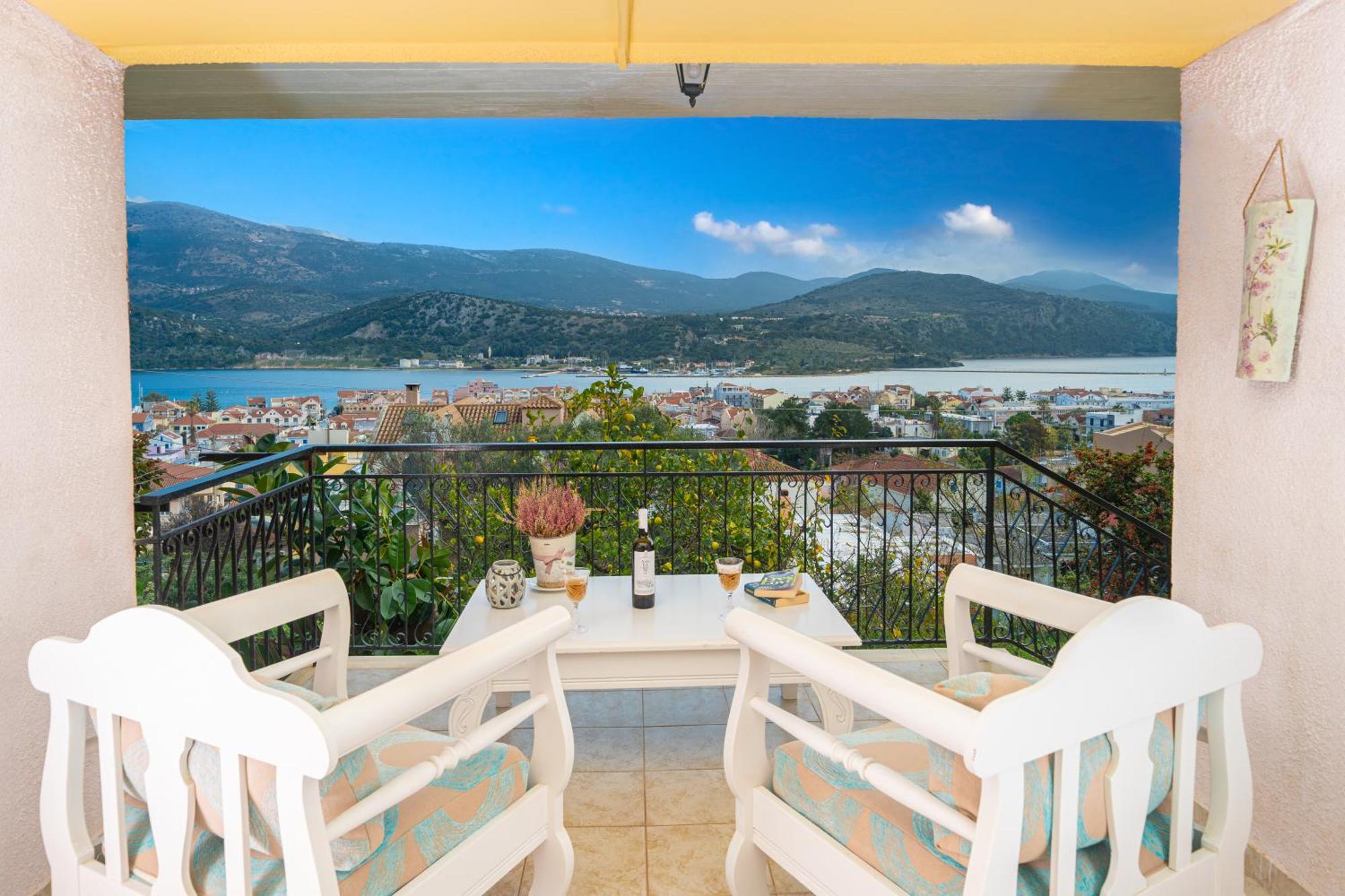 Aphrodite Superb Sea View Apartment Argostoli  Eksteriør bilde